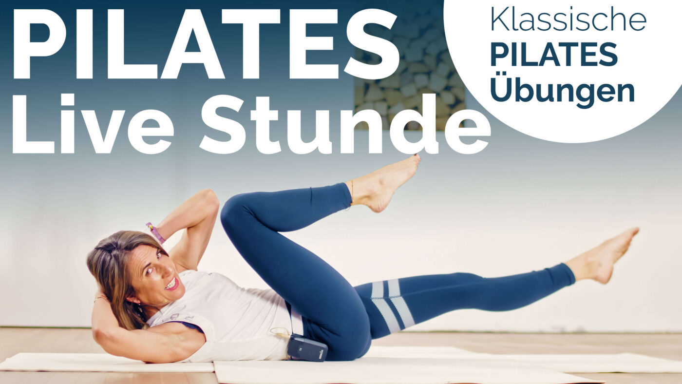 Maria bei einem Pilates Workout