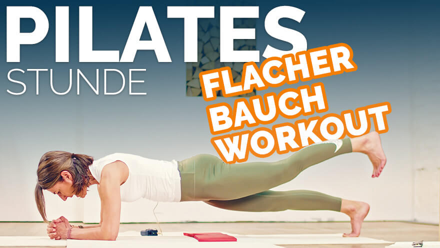 Maria beim Pilates Training