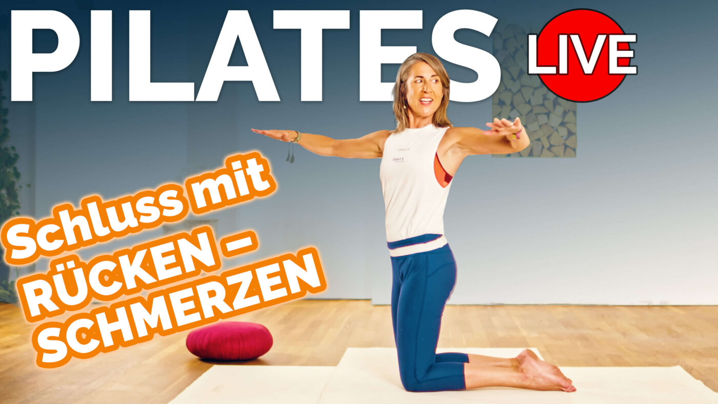 Maria beim Pilates Training