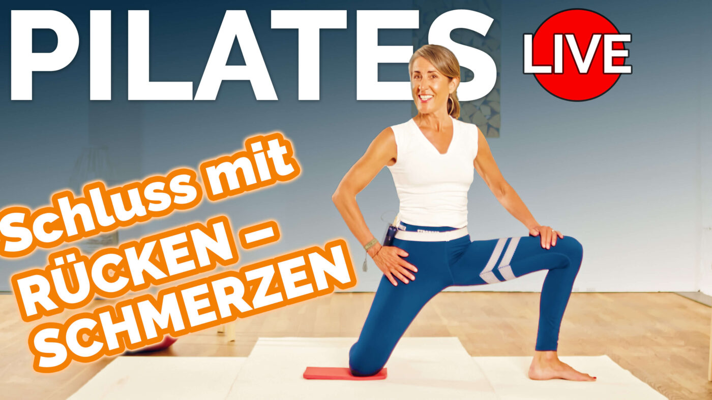 Maria beim Pilates Training