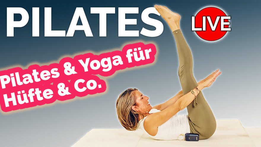 Maria bei einer Pilates Übung