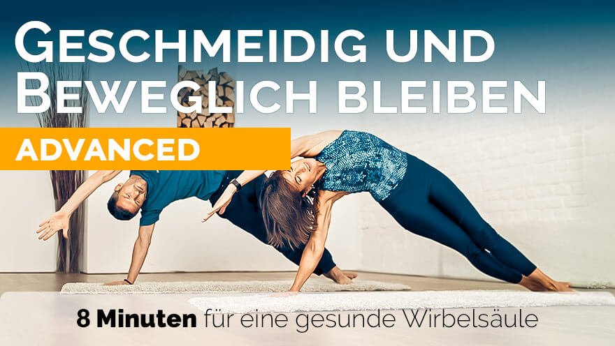 Pilates Kurzprogramm geschmeidig und beweglich bleiben - Advanced