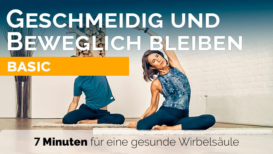 Pilates Kurzprogramm - Geschmeidig und beweglich bleiben - Basics