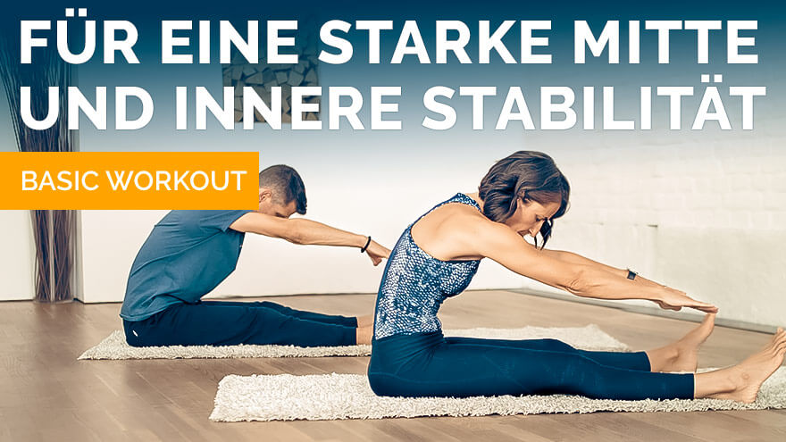 Pilates Workout für eine starke Mitte und innere Stabilität - Basics