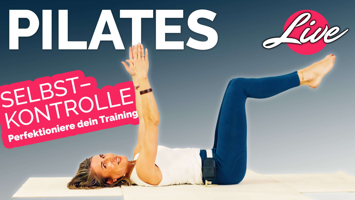 Maria beim Pilates Training